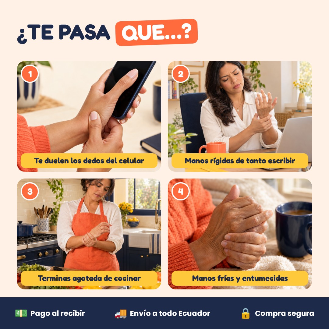 ¿Te pasa que te duelen o se cansan las manos?