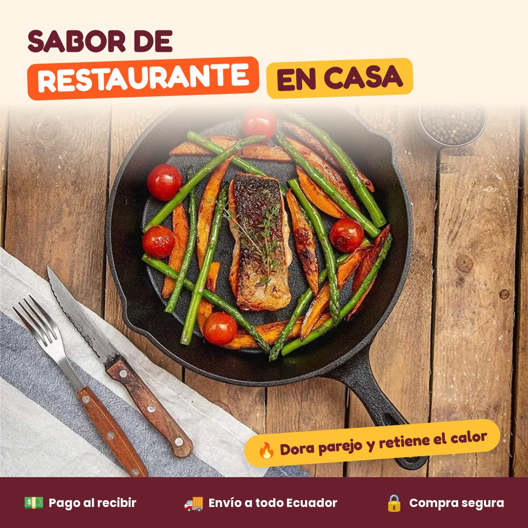 Sabor de restaurante en casa