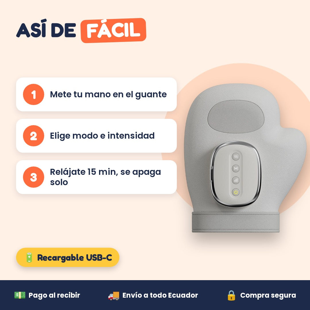 Así de fácil: 3 pasos
