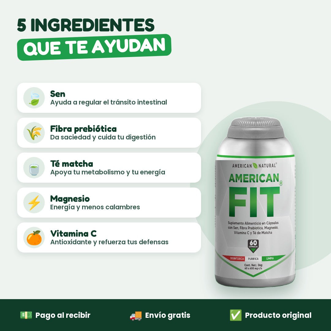 5 ingredientes de American Fit