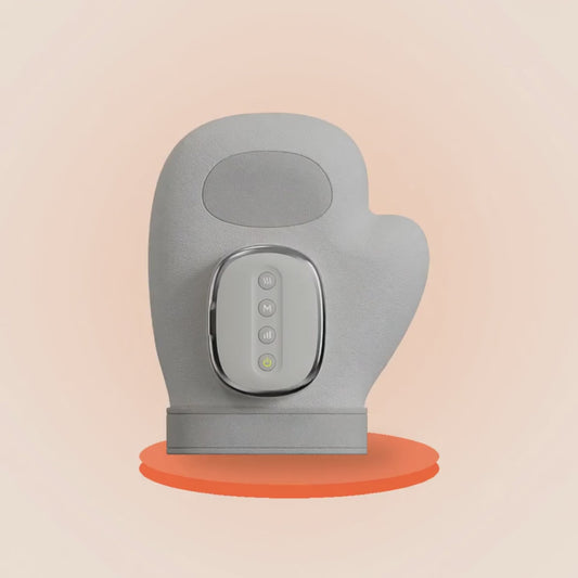 Masajeador de manos 360 con sus partes señaladas