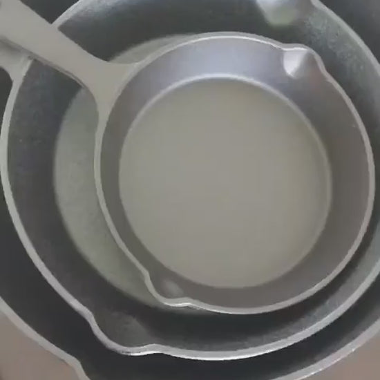 Video real del set de 3 sartenes: lo que ves, recibes